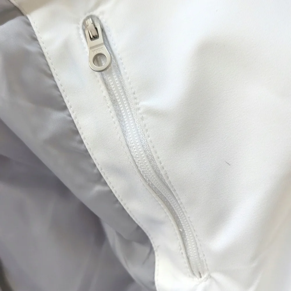 NWT OBERMEYER Teen Girls' Isla Jacket XS (6-7) White‎ Skiing Slope
